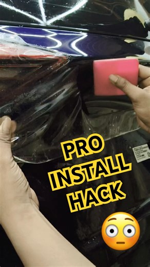 Perfect PPF Cutting & Installation Trick 🔥 | Zero Mistake Finish! #pro #wrap #expert