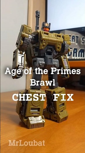 How to Fix Age of the Primes Brawl's Chest/Combined mode ankle joint | MrLoubat | Transformers