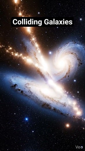 When Galaxies Collide 🌌 | Deep Space Journey#GalaxyCollision#Universe#DeepSpace#Cosmic#SpaceScience