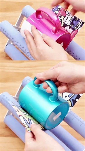 Craft Express two-station mug press lets you customize two 11oz ceramic mugs in one cycle#shorts