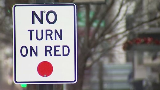 Right turns on red now banned at all DC intersections, but enforcement varies