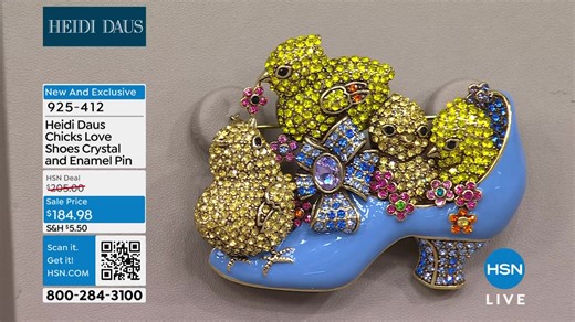 You are watching Heidi Daus Jewelry Designs on HSN.💙📺 Shop the show here: https://bit.ly/HSNRecentlyAired Catch up on the shows you missed and discover where shopping comes alive on the QVC & HSN Streaming Service: https://bit.ly/HSNplus | HSN