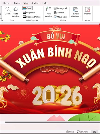 Mẫu Game Powerpoint hấp dẫn cho Tết 2026
