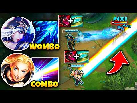 Why Lux + Ashe bot lane is the most fun bot lane experience (DOUBLE ULT SPAM)