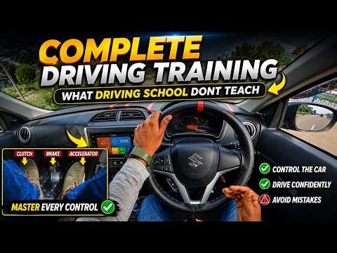 Complete Car Driving Training | Everything a New Driver Must Know!