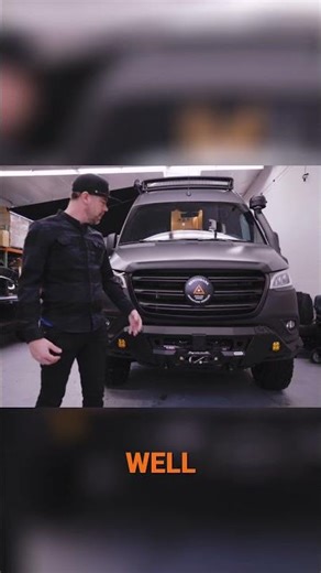 Van Life - 2025 170 Mercedes Sprinter Custom Front End by Benchmark