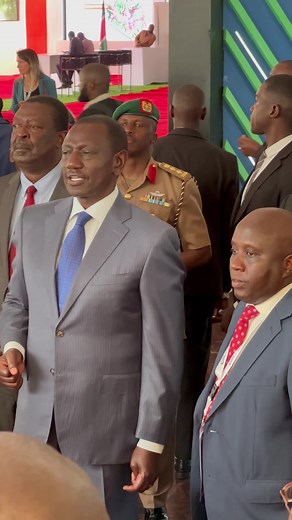 President Ruto Security Guard Protocols in Action