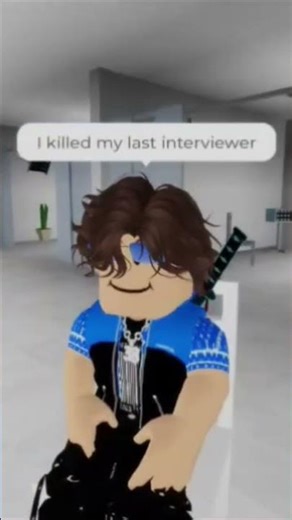 My First Job interview #roblox