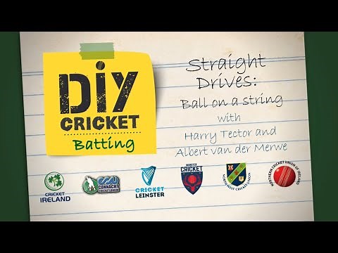 #DIYCricket - Batting practice with a ball on a string