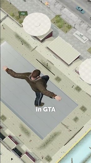 What Happens If You Fall Into The Pool in All GTA Games? #gta