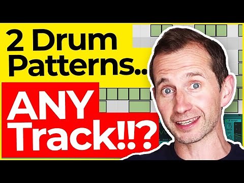 The ONLY 2 Drum Patterns You'll EVER Need (QUICK & EASY)! 🥁😎