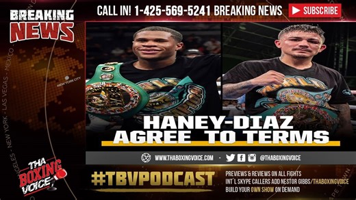 ☎️ Devin Haney vs. Joseph Diaz 🔥 In play for December in Las Vegas, says Hearn 🙌🏽