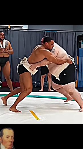 😱PRO BODYBUILDER VS SUMO WRESTLER 🔥#bodybuilder #larrywheels #viralshort #gym #fitness