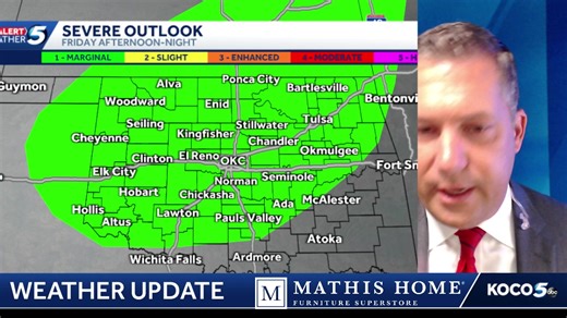 Severe storms and chilly mornings! https://www.koco.com/weather Mathis Home | KOCO 5 News