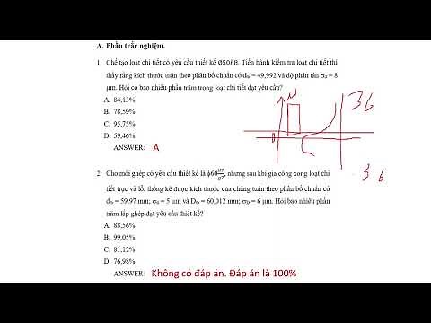 [Nanh Bạc] Chữa bài tập Chương 2 Dung sai và kỹ thuật đo