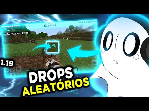COMO INSTALAR OS DROPS ALEATÓRIOS NO MINECRAFT 1.19 (Atualizado)!