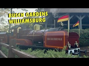 Busch Gardens Williamsburg Railway Full Ride