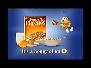 Honey Nut Cheerios cereal by General Mills ad from 2001