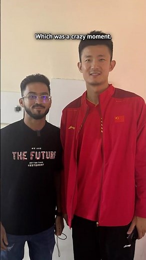 Met badminton legends 🏸 From VIP seats to unforgettable moments