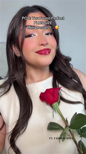 Perfect Plus Size Mini Dresses from Fashion Nova