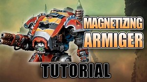 Come see how easy it is to magnetize the Imperial Knight Armiger and get a cool range of motion from all the weapon options as well. | Spikey Bits | Facebook