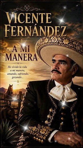 Vicente Fernández - A Mi Manera #musica