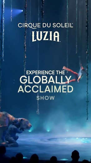 101K views | Step into a waking dream where light dances and rain falls ️ Witness dazzling acrobatics that defy every limit ✨ | Cirque du Soleil | Facebook