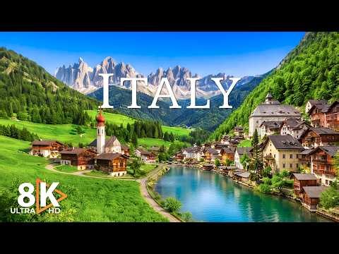 ITALY 8K 🇮🇹 | A Journey Through Timeless Beauty – Venice, Rome & Amalfi Coast in Ultra HD