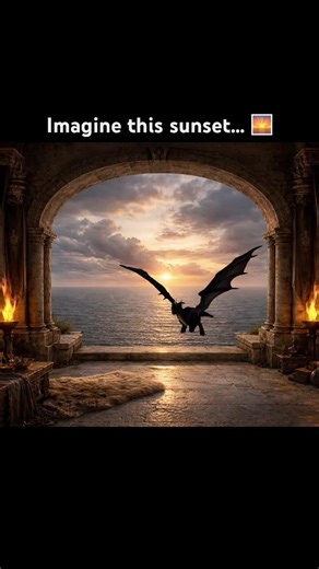 Come relax with dragon ambience. Full video on channel. #ambience #fantasy #dragon