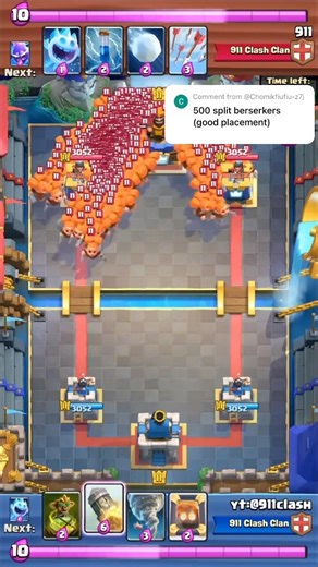 Name a push that I can’t defend with only spells for equal elixir #clashroyale