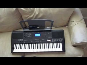 Teclado Yamaha PSR e453 Uso Del Auxiliar
