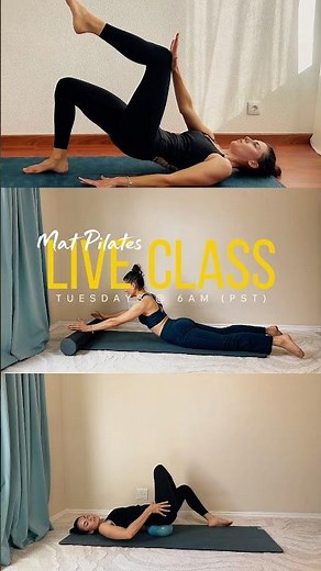 🔔 Join us Every Tuesday 6am (PST) | 30 Min Pilates Full body workout + Q&A |