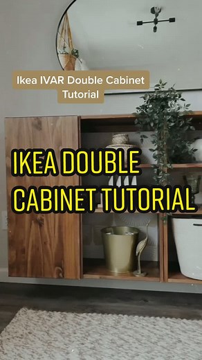 Transform Your Kitchen with Ikea IVAR Cabinet!