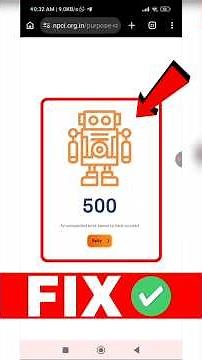NPCI Your Request ID has Invalid or Expired, Try with fresh Request | NPCI Website Not Working fix