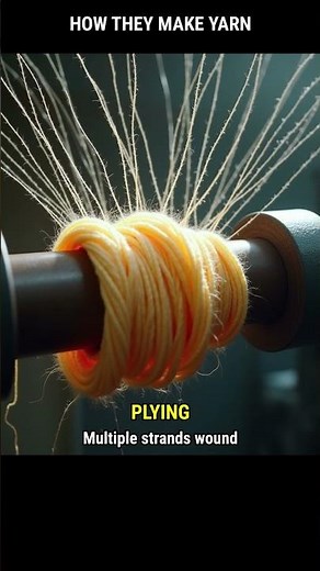 Yarn Gets Its Strength From TWISTING... Untwisted Fibers Pull Apart 🧶