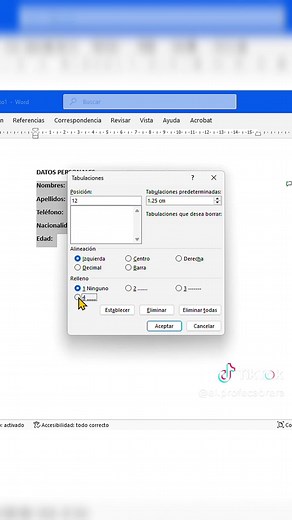 Cómo trazar líneas perfectas en Word en segundos