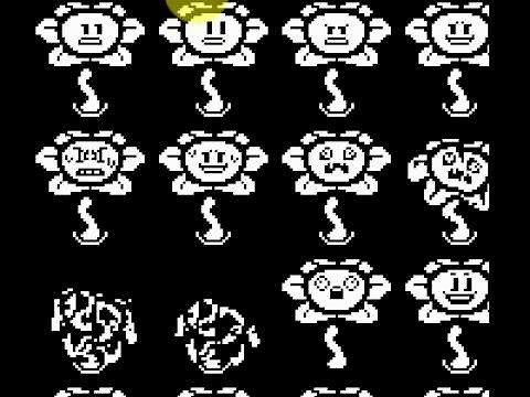 UNDERTALE! Flowey Sprites. Flowey!
