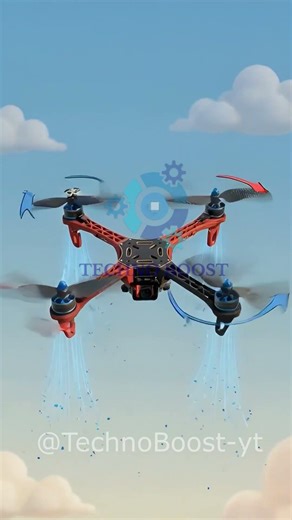 Why Drone have Propellers 🚁 | Propellers Explained #technoboost #drone #quadcopter #fpv #dronebuild