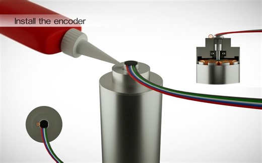 安装视频:RM08超小型非接触式旋转编码器，雷尼绍编码器