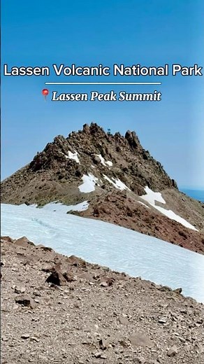 Hiking to the summit of the iconic Lassen Peak for breathtaking 360° views above the clouds!
