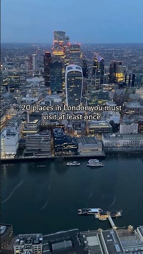 20 places & hidden gems in London you must visit at least once 🇬🇧