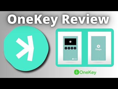 Complete OneKey Classic Wallet Guide And Tutorial (Kaspa)