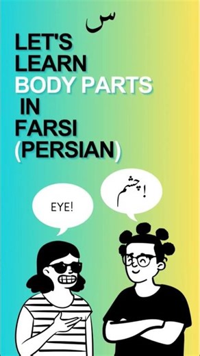 Bite 3:Body Parts in Farsi(Persian)👀✋🏻