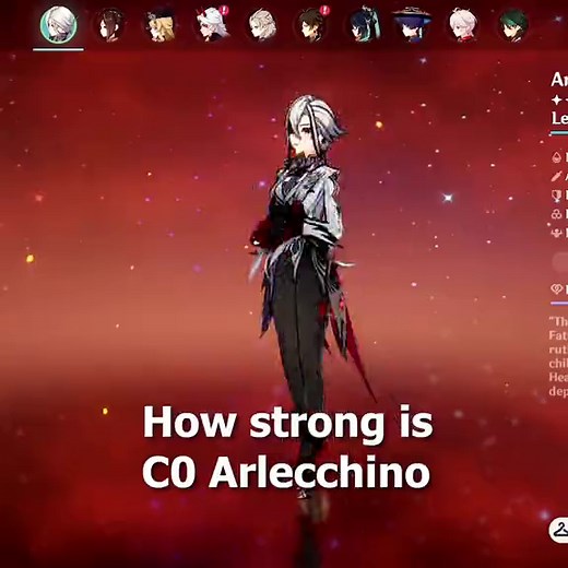 Arlecchino Showcase in Genshin Impact | 2 Million Damage Build