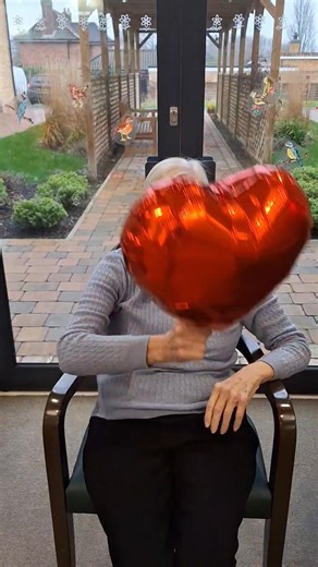 It was Cupid's Core Workout this morning. 💪 ❤️ Coronation House Care Home #lovehandles | Coronation House Care Home