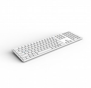 [Hot Item] Waterproof Ultra-Thin Wireless Bluetooth Desktop Keyboard with LED Backlight or Non-Backlight