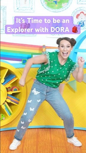 Dance to 'It's Time to be an Explorer with Dora' with Jen in the Milkshake! Studio