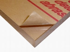 Acrylic Sheet | Clear Cast Paper-Masked