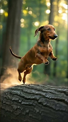 Low-Rider vs. Root Maze: Dachshund Agility Mode ON!