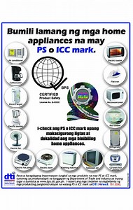 Saan nga ba nakikita ang PS or ICC mark? Para sa inyong karagdagang kaalaman. #ConsumerPH | DTI Philippines